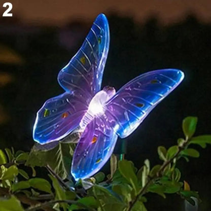 SolarGlow – Schmetterling LED-Gartenlampe