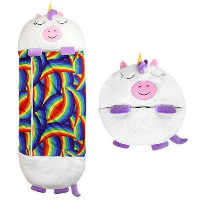 MagicalCuddle – 2-in-1 Kuscheltier-Schlafsack für Kinder