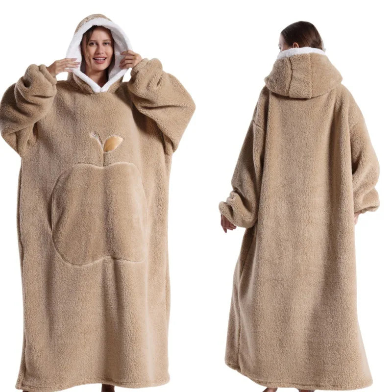 Übergroßer Fleece Hoodie für ultimativen Komfort und Entspannung-6