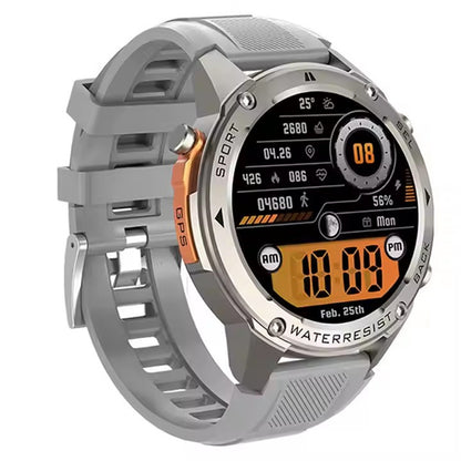 TrekSight X – Outdoor-Smartwatch mit GPS, Kompass & Gesundheitsüberwachung