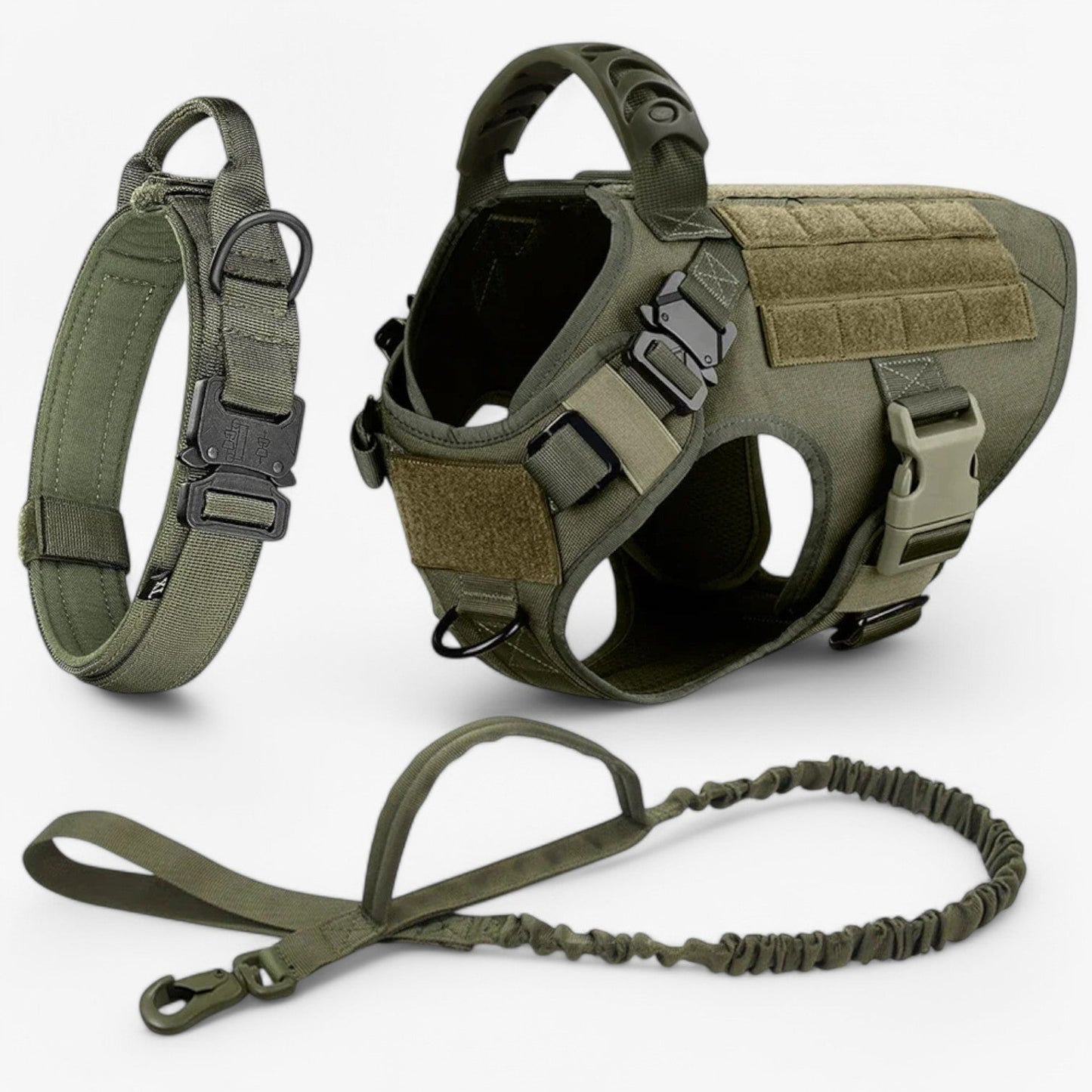 Variant image for Taktisches Hundegeschirr – Sicherheitsgeschirr für Training & Spaziergänge, atmungsaktiv & verstellbar-29