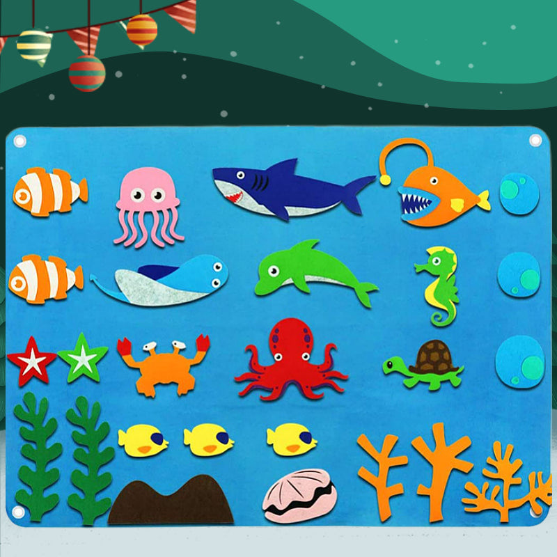 ImagiFelt Playboard – Kreatives Fühlspiel für Kinder zur Förderung der Fantasie
