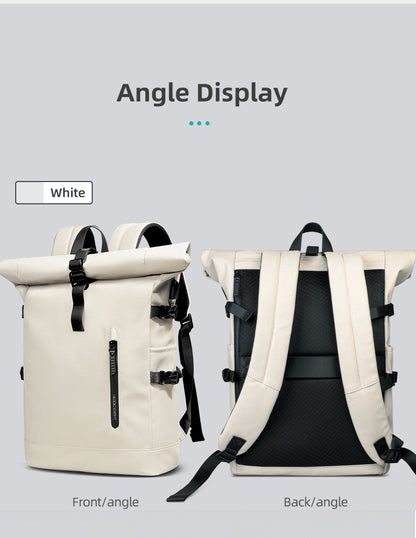 ROLLTRAIL – Erweiterbarer Rolltop-Rucksack mit Laptopfach & großem Volumen