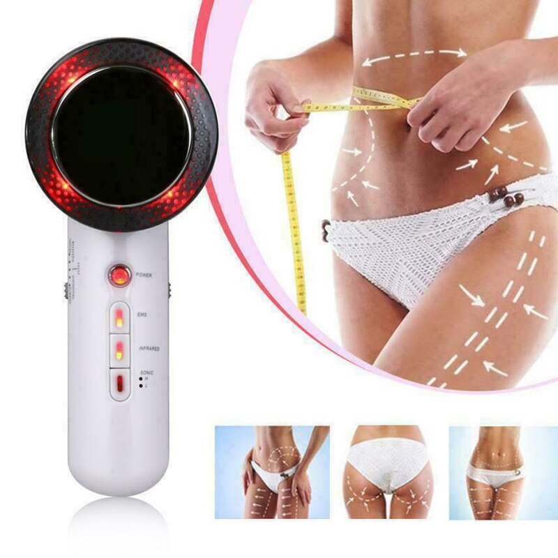 SlimShape - 3-in-1 Cellulite- und Fettbrenner mit EMS, Ultraschall und Infrarotlicht-3