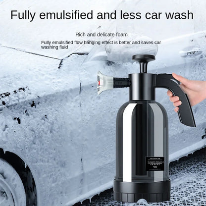 CleanPro 2L Schaumzerstäuber – Handpumpe für vielseitige Reinigungsaufgaben