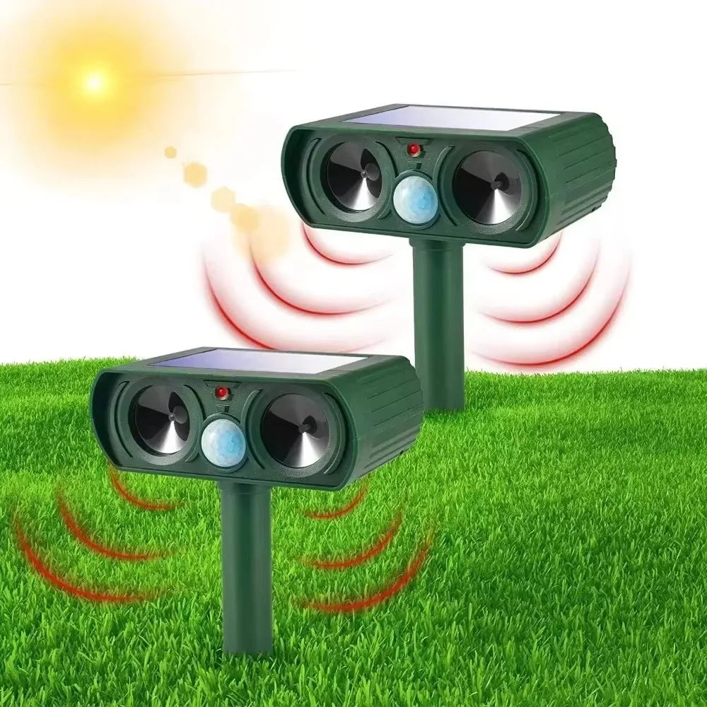 Variant image for Ultraschall Tiervertreiber mit LED-Licht – Effektiver Schutz vor Katzen & Hunden-6