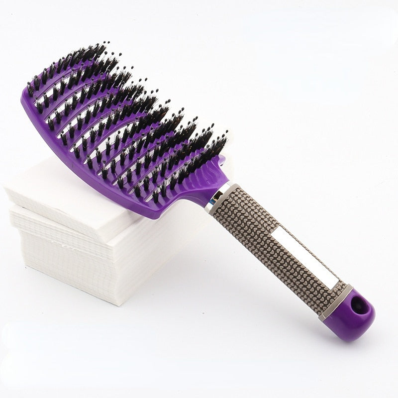 Magische Haarbürste - Schmerzfreies Entwirren Für Gesundes, Glänzendes Haar-6