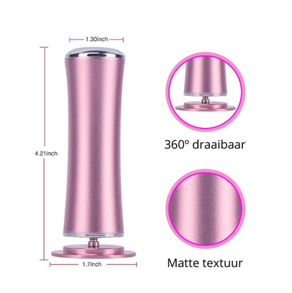 Smoothfeet - Elektrisches Fußpflegegerät zur Kallusentfernung, USB-wiederaufladbar-4