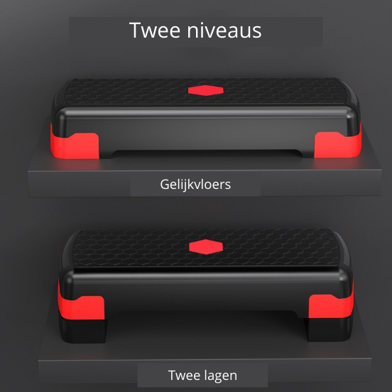 Einstellenfit - Verstellbarer Stepper Fitness Für Zuhause Mit Rutschfestem Boden-4