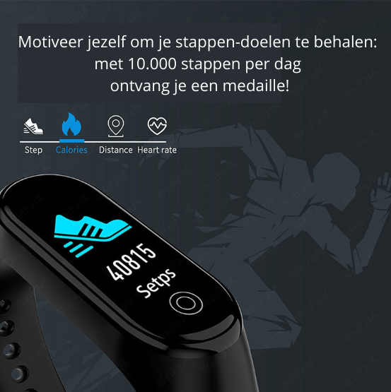 Vardismart - Smarte Bluetooth Uhr mit Gesundheitsüberwachung und 14 Tagen Akku-3
