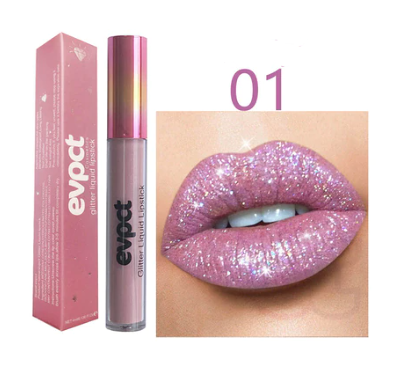 Diamantlippe - Wasserdichter Lippenstift Mit Intensivem Glanz Und Glitzer-1