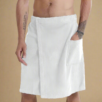 Variant image for Weiches Badetuch mit Taschen – Vielseitig für Sauna, Dusche und Strand, Tragbar & Komfortabel-2