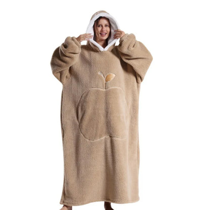 Variant image for Übergroßer Fleece Hoodie für ultimativen Komfort und Entspannung-5