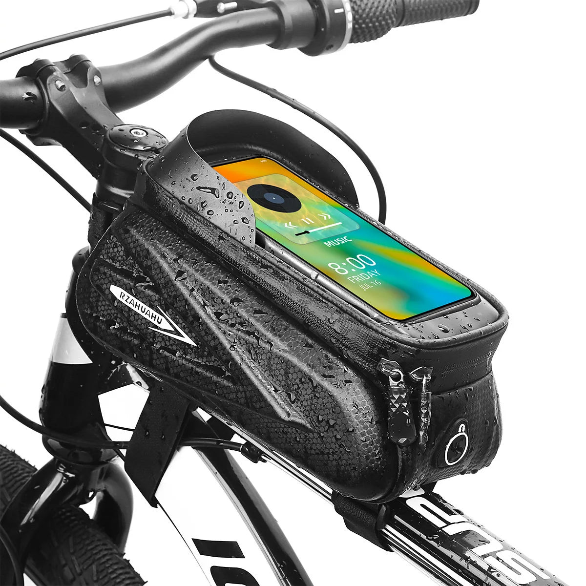 Wasserdichte Fahrradtasche - Satteltasche mit Touchscreen für Smartphones, Große Kapazität-1