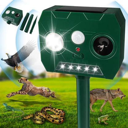 Variant image for Ultraschall Tiervertreiber mit LED-Licht – Effektiver Schutz vor Katzen & Hunden-8