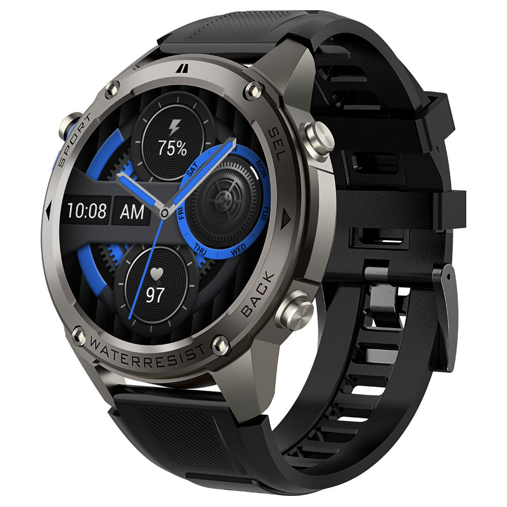 TrekSight X – Outdoor-Smartwatch mit GPS, Kompass & Gesundheitsüberwachung