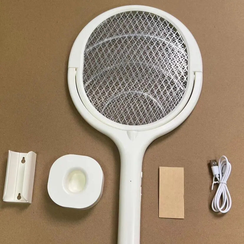 ZapGuard Mosquito Zapper – 5-in-1 Mückenschutz mit Insektenschläger & LED-Lampe