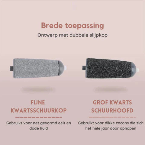 Pediluxe - Elektrisches Fußpflegegerät mit Dual-Speed-Motor für glatte Füße-6