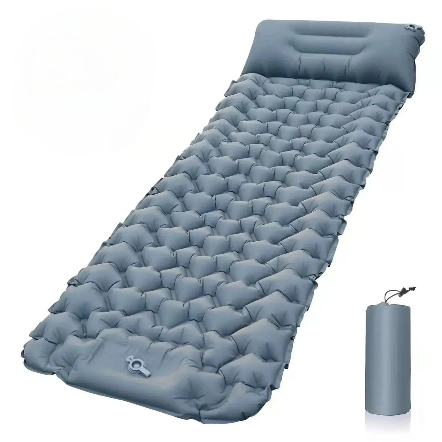 AirTrek Mat – Aufblasbare Campingmatratze mit Fußpumpe & ergonomischem Design