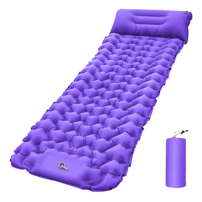 AirTrek Mat – Aufblasbare Campingmatratze mit Fußpumpe & ergonomischem Design