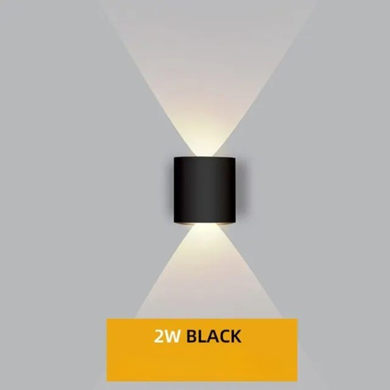 Wasserdichte LED-Außenwandleuchte – Elegante & energieeffiziente Außenbeleuchtung aus Aluminium