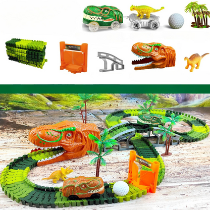 DinoTrack Express – Interaktives Dino-Zugspiel für fantasievolle Kinder ab 3 Jahren