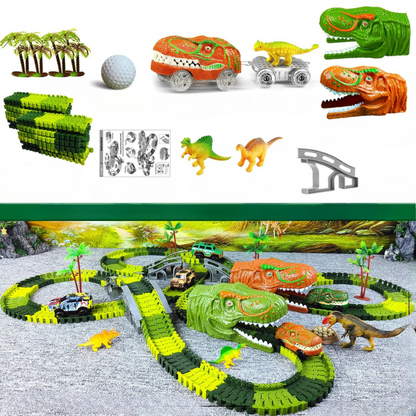 DinoTrack Express – Interaktives Dino-Zugspiel für fantasievolle Kinder ab 3 Jahren