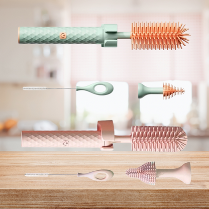 SmartBrush Flaschenreiniger – Automatische Reinigung mit Silikonborsten für stressfreien Alltag