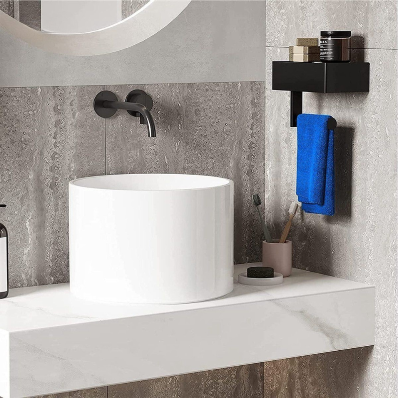 StahlDeluxe Toilet Paper Holder – Edelstahl mit Multifunktionalem Aufbewahrungsfach für Ihr Badezimmer