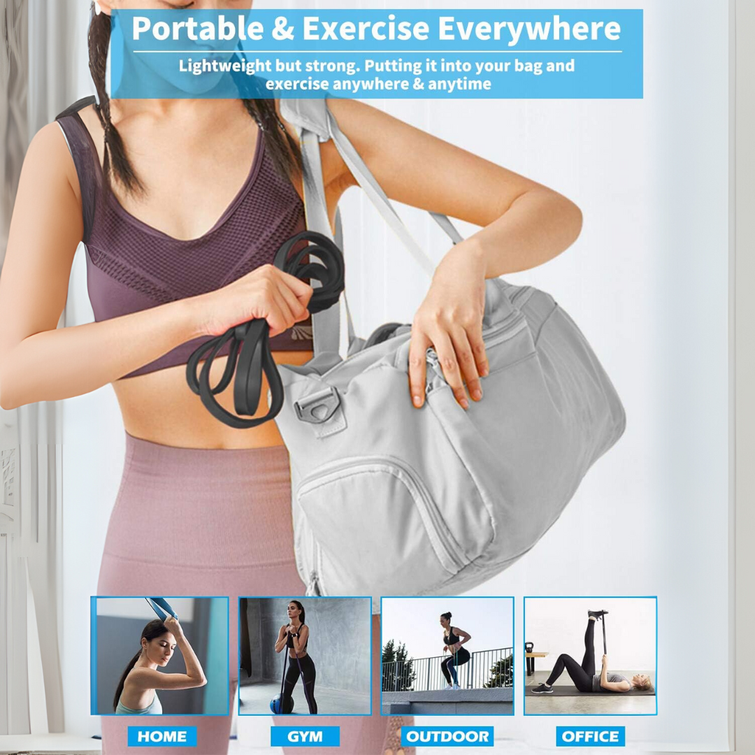 Resistforce - Set Von Pull-up-Hilfsreifen Mit Verschiedenen Widerstandsniveaus-6