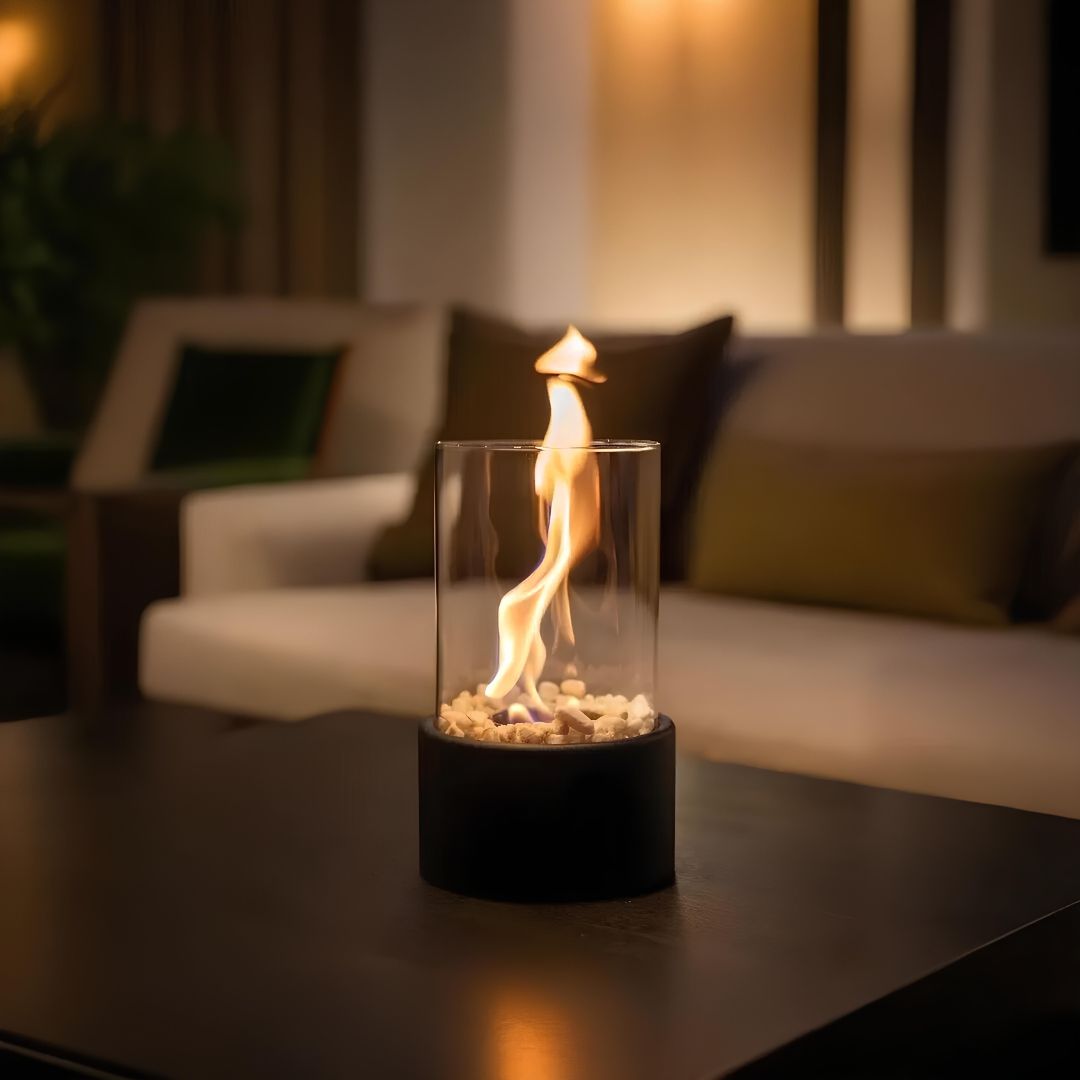 Öllampe Transparent Größe M Glas für öllampe-1