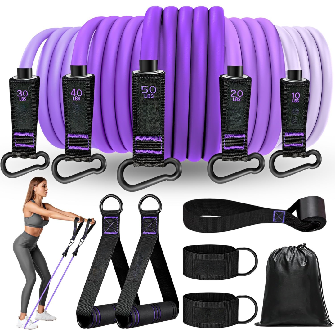 Variant image for PowerFlex Widerstandsreifen Set - Hochwertiges Ganzkörpertraining für Kraft und Flexibilität-13