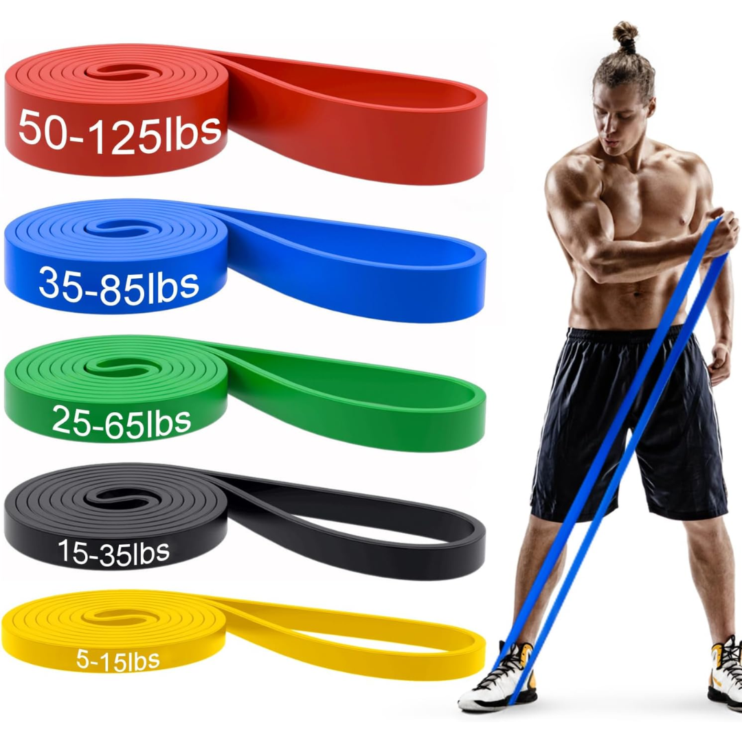 Variant image for Resistforce - Set Von Pull-up-Hilfsreifen Mit Verschiedenen Widerstandsniveaus-2