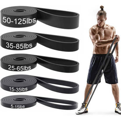 Variant image for Resistforce - Set Von Pull-up-Hilfsreifen Mit Verschiedenen Widerstandsniveaus-1