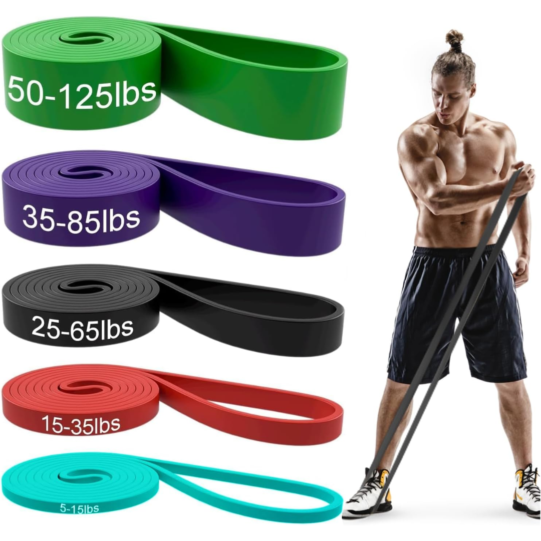 Variant image for Resistforce - Set Von Pull-up-Hilfsreifen Mit Verschiedenen Widerstandsniveaus-4
