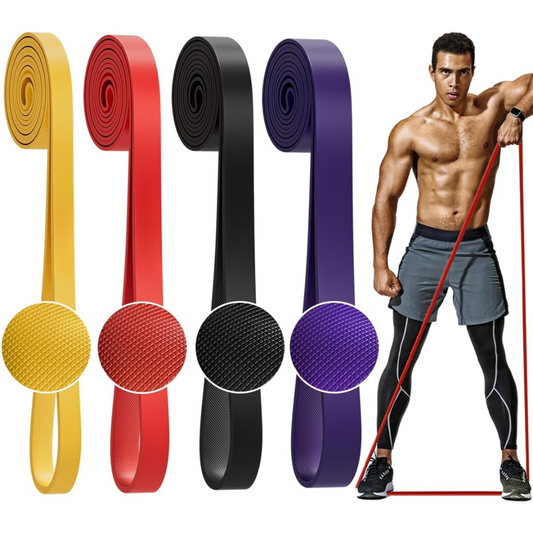 PowerBand - Widerstandsreifen Set aus Latex für Krafttraining und Flexibilität-1