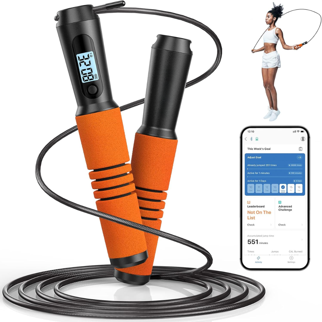 Variant image for Jumpfit - Smartes Springseil für Fitness mit App-Integration und ergonomischen Griffen-3