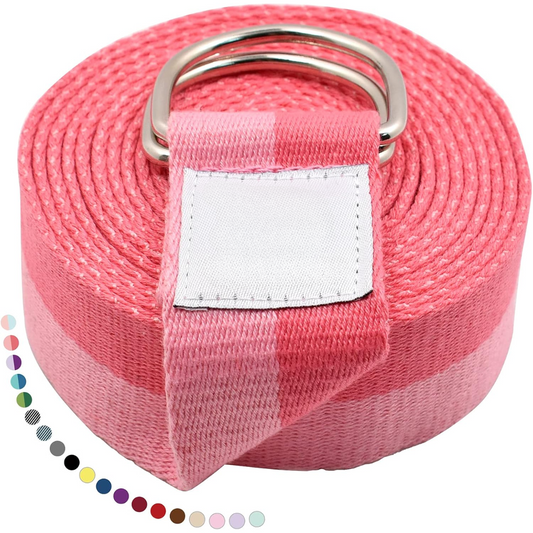 Flexfit Yoga-Band - Einstellbares D-Ring-Band für Flexibilität und Komfort-1
