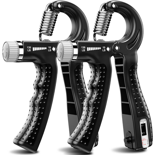 GripMaster - Verstellbarer Handtrainer Set mit 2 Geräten für Optimale Griffkraft-1