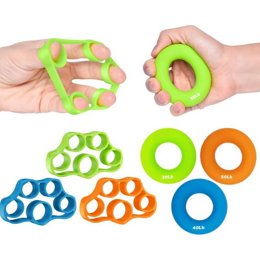 PowerGrip - 6-teiliges Handverstärker-Set für Griffkraft und Rehabilitation-1