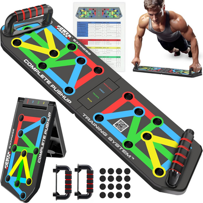 Variant image for FlexIFit - Faltbares Push-up-Trainingsbrett mit 30 Farbcodierten Positionen-2