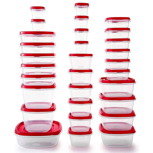 Lagerungsbehälter Set – 60er BPA-frei, stapelbar, mikrowellen- und geschirrspülergeeignet-1