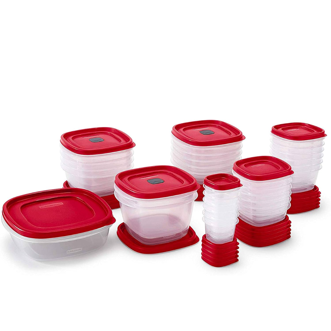 Lagerungsbehälter Set – 60er BPA-frei, stapelbar, mikrowellen- und geschirrspülergeeignet-3