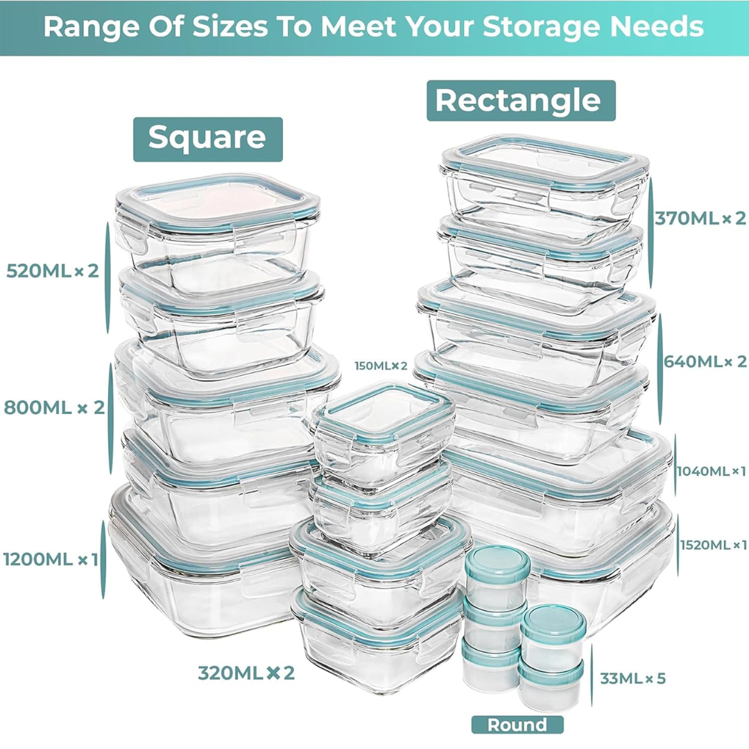 Glassicher - 35 -Teile Set Airbelly Storage Shicks-3