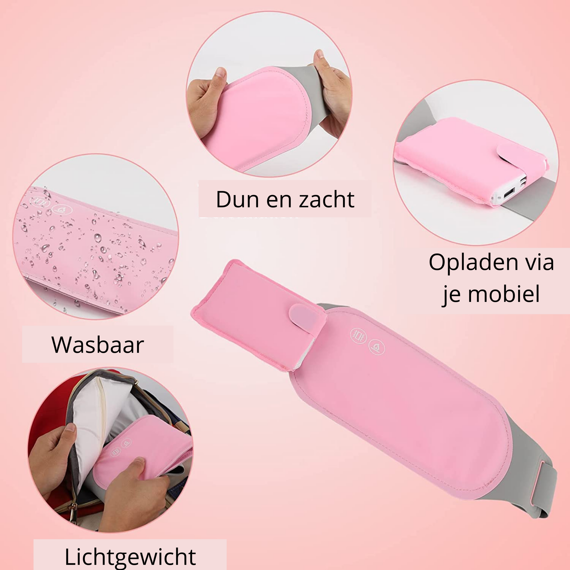 Relaxheat - Elektrische Bauchheizung Mit Wärme- Und Vibrationsfunktion-5