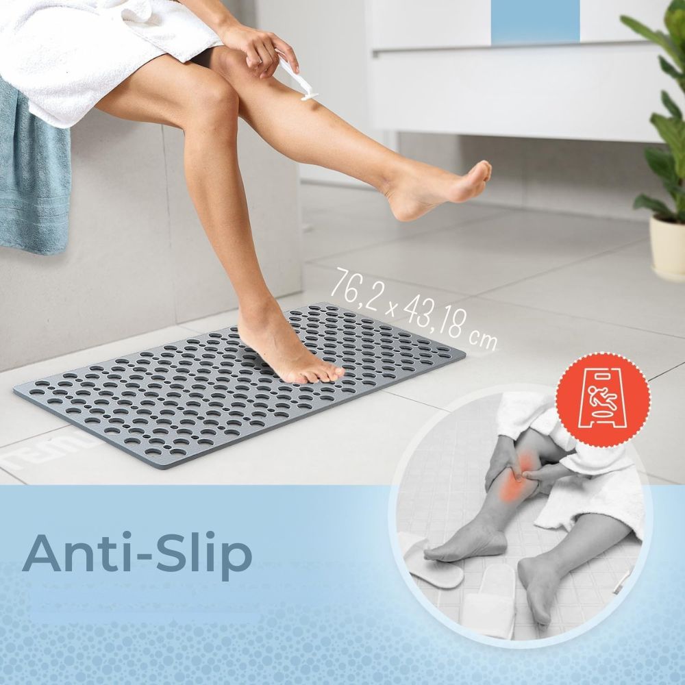 Luxus Anti-Rutsch Duschmatte – Hygienisch & Sicher für jedes Badezimmer