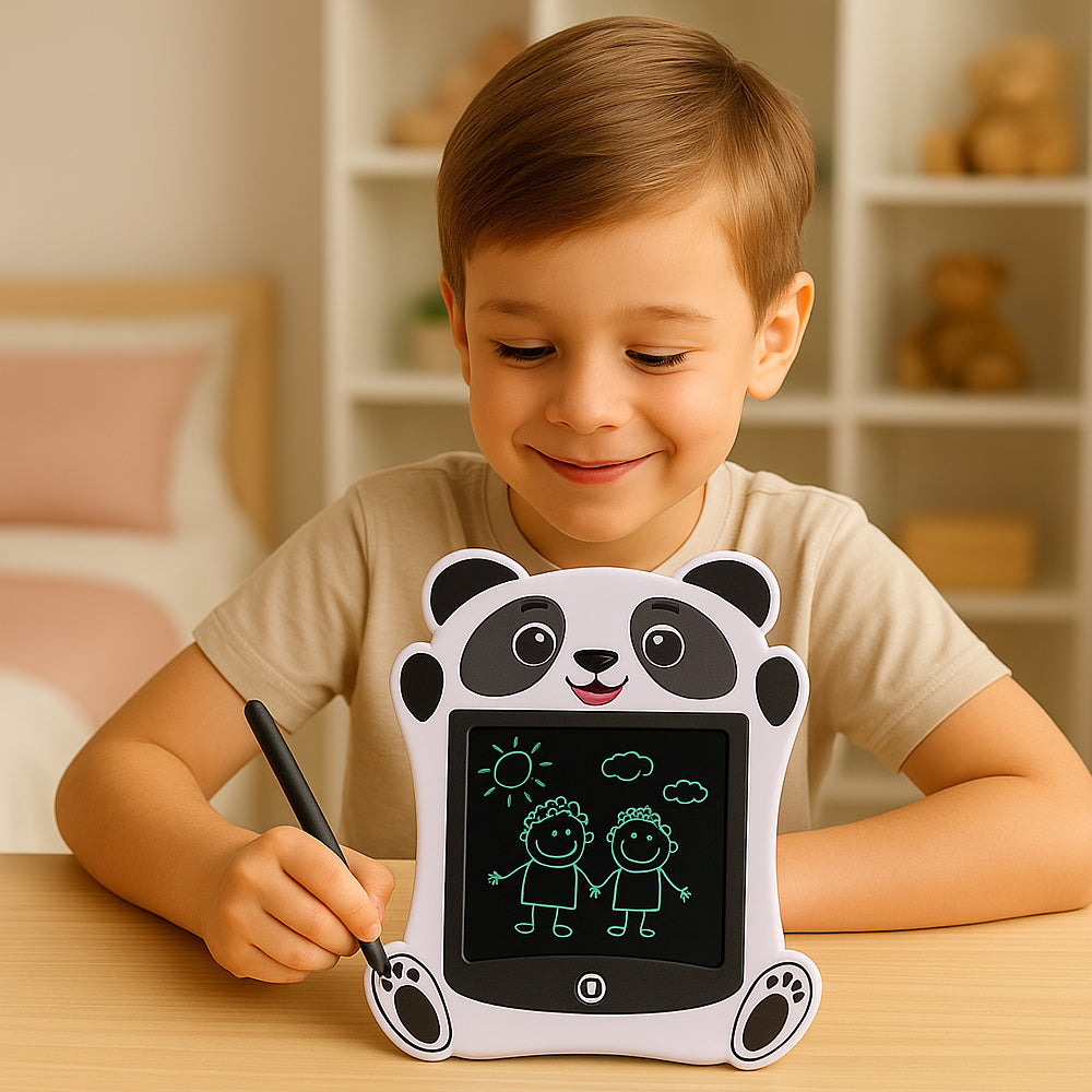 DRAWBUDDY 8.5" – LCD Zeichenbrett für Kinder mit Tiermotiven & Stylus