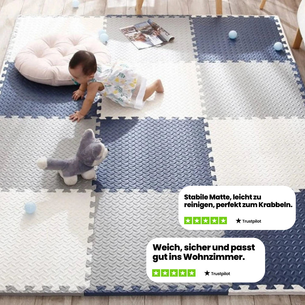 CushioPlay Baby Mat – Sicherer & bequemer Spielspaß für Babys ab 0 Monaten