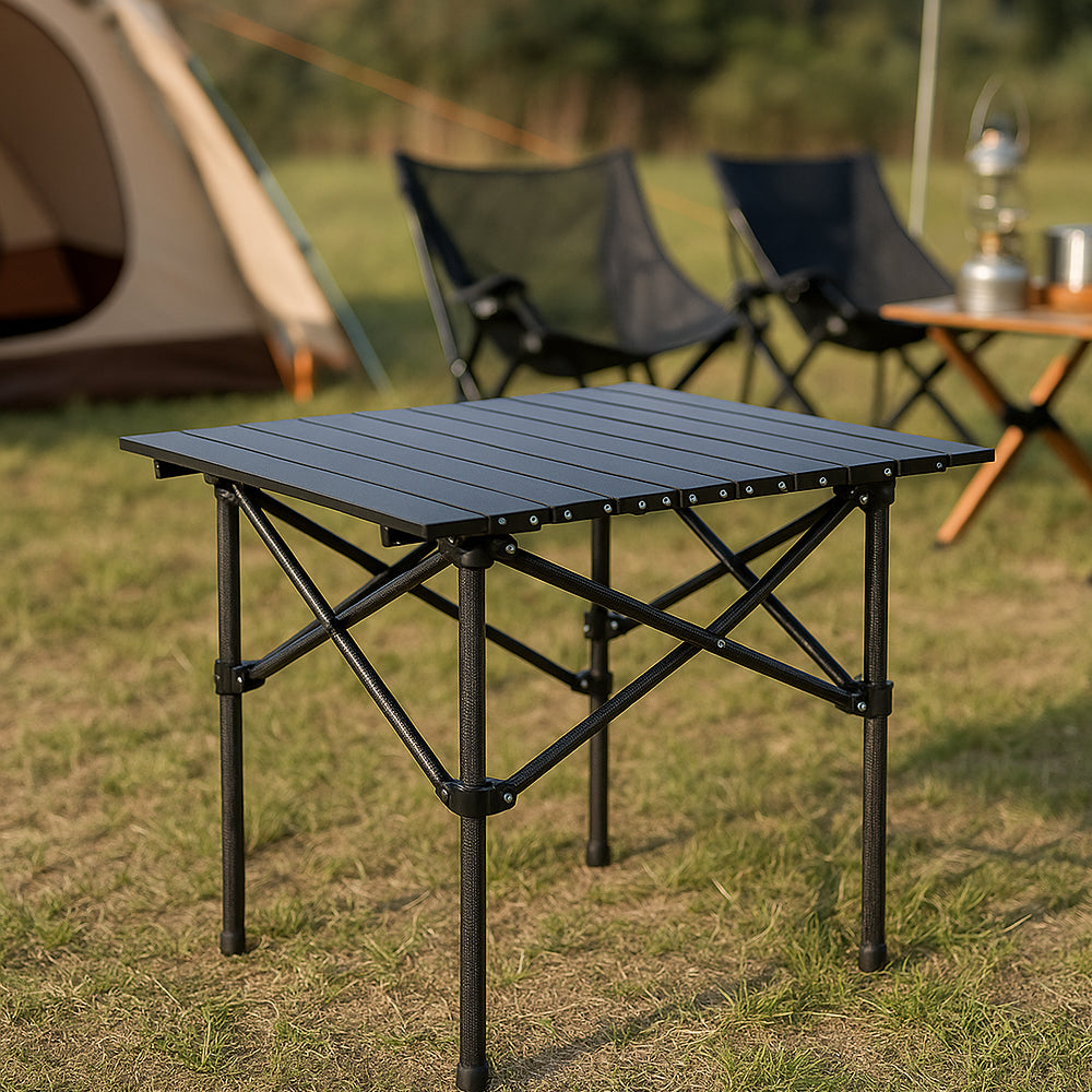 CAMPFLEX TABLE – Faltbarer Campingtisch mit X-Rahmen & hitzebeständiger Oberfläche