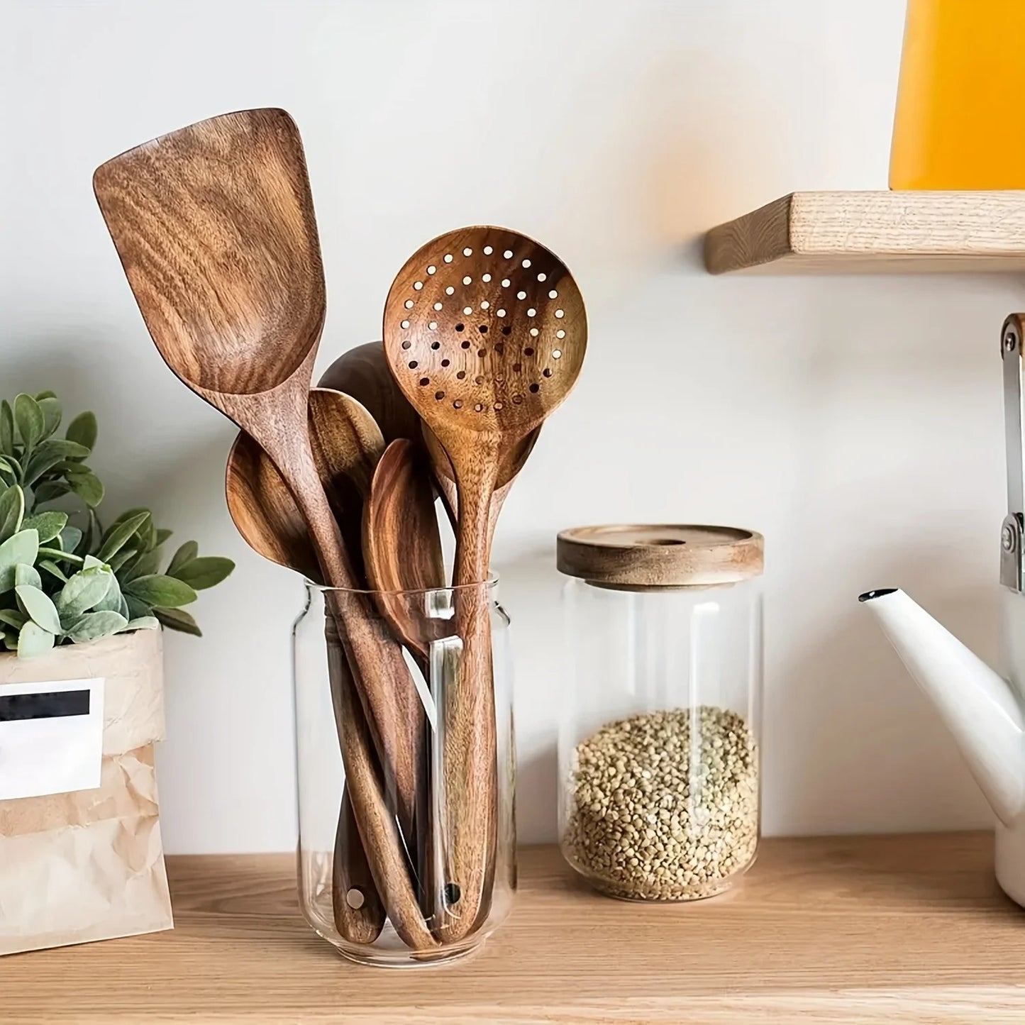 NordicWood Küchenutensilien Set – Nachhaltig & Stilvoll für jedes Kochabenteuer